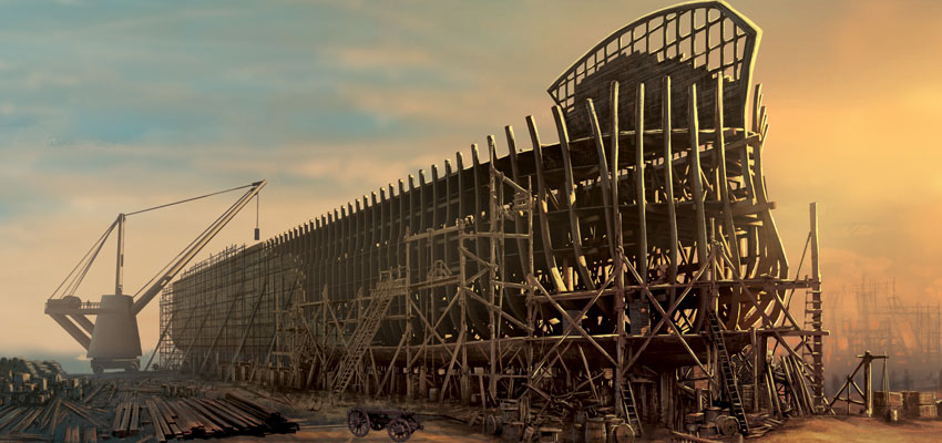 Ark in hot water