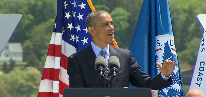 Obama says climate change led to Middle East crisis