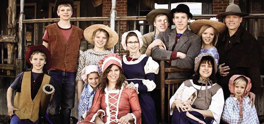 Riding herd on family life