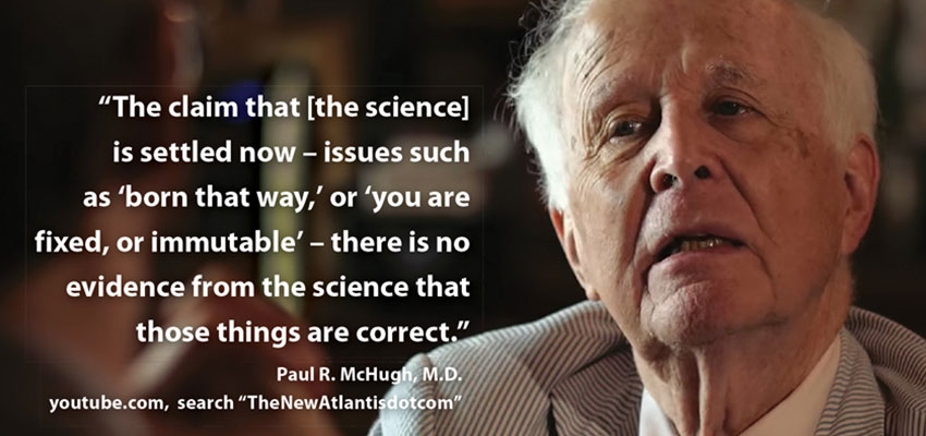 Science doesn’t support ‘born that way’