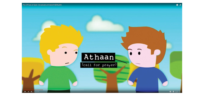 Seventh graders taught how to convert to Islam
