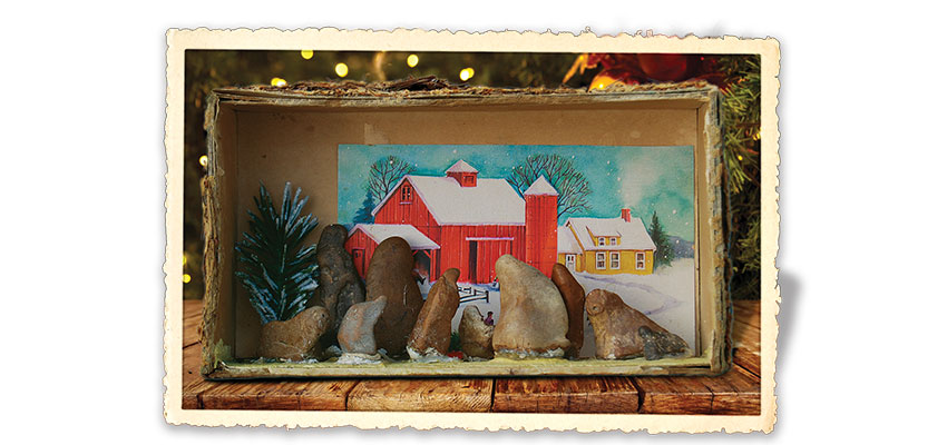 The blessings of home, family, giving, receiving