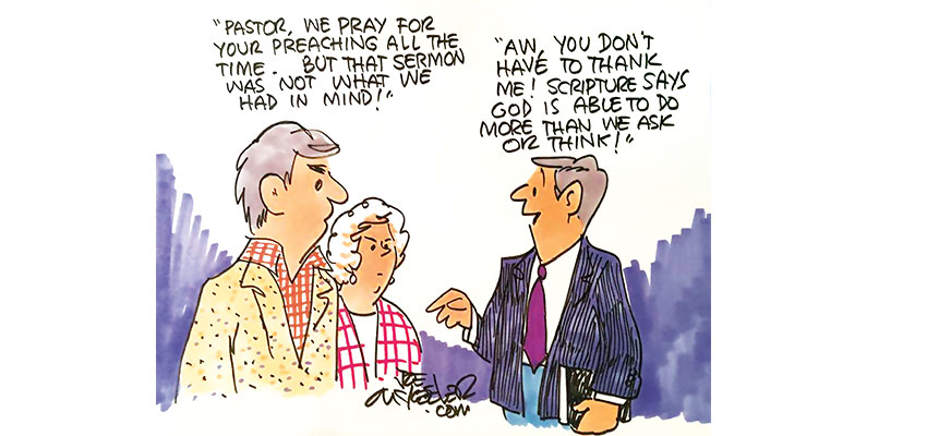 21 encouraging things to say to your pastor