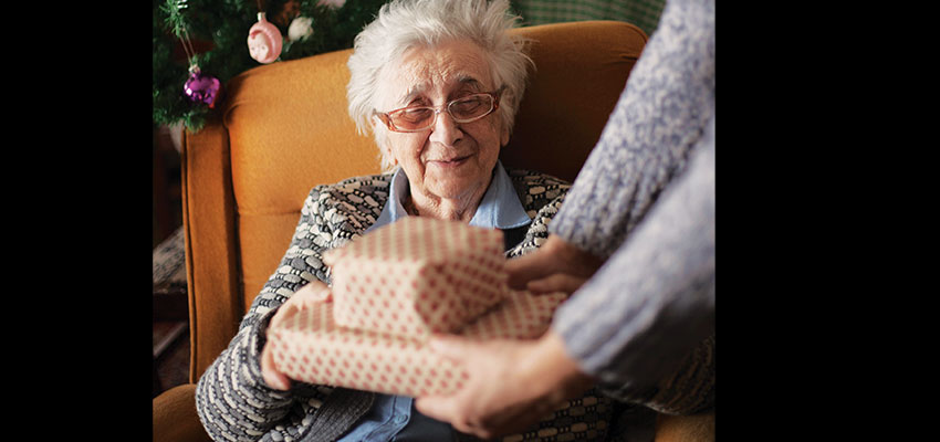 The gift is in the giving