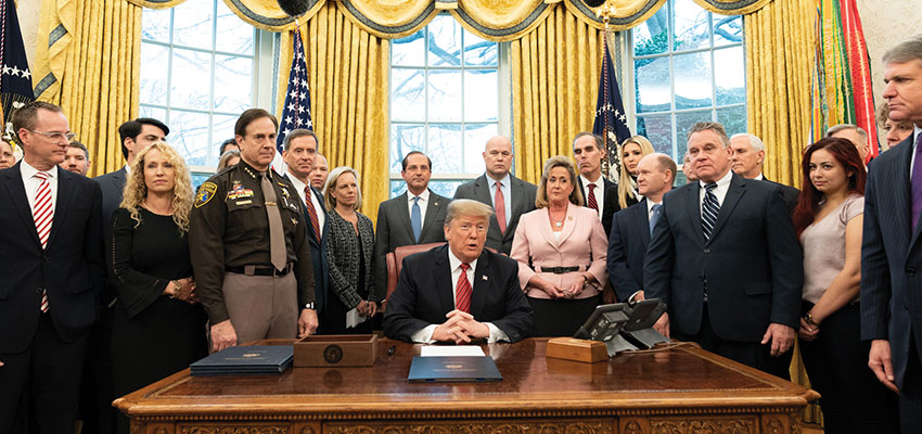 Trump grants millions to human trafficking survivors