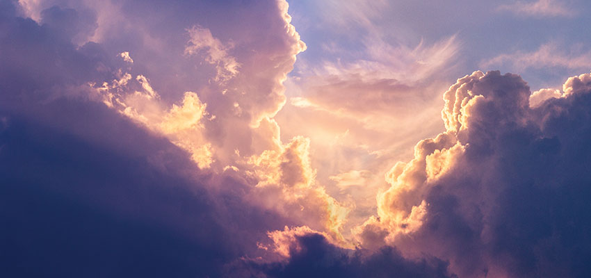 Light through the clouds