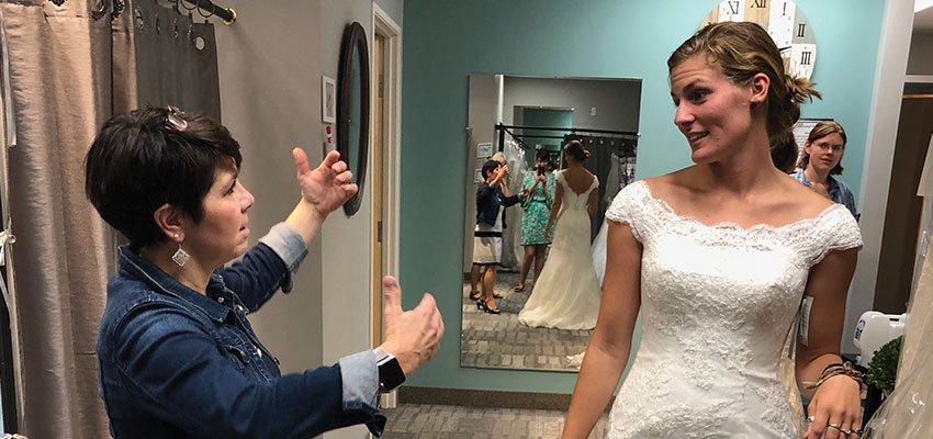 Donated dresses change lives
